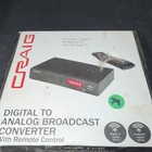 Craig Digital To Analog Broadcast Converter Cvd509n W  Remote Control
