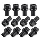 12pcs 33mm M22-1 5 X 39mm Sleeve Wheel Lug Nut M22-1 5x39mm Skirt Flange