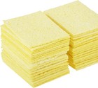 50pcs Soldering Iron Cleaning Pads Sponge Special High Temperature Yellow Sponge