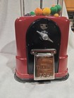 1946 Vintage Penny Coin Op  Victor Universal Gumball Vending Machine Restored