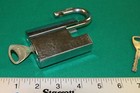 Abloy 342 Model Padlock With 3 Working Keys - Tested Good