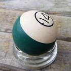 Vintage Brunswick Ivorylene Dart Billard   14   1 Stripe Pool Ball Replacement