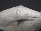 Vintage Soapstone Bear Eating Seal From Alaskan Eskimo Inuit Museum  Anchorage