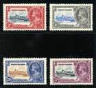 British Virgin Is 1935 Kgv Silver Jubilee Set Complete Mlh  Sg 103-106  Sc 69-72