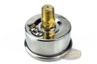 2  Back Mount 1 4 Liquid Filled 200 Psi Compressed Air Compressor Pressure Gauge