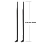 4x 9dbi Rp-sma Dual Band 2 4ghz 5ghz High Gain Wifi Wireless Omni Antennas New