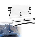 For 14-18 Polaris Rzr Xp 1000  s4 S Rzr 900 Full Flip Up Split Windshield 2-in-1