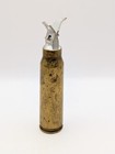 Vintage Trench Art Beer Bottle Can Opener Brass Bullet Shell Casing Collectible
