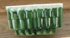 Vintage Usa Cookson Pottery Cp-336 Planter Green Drip Usa 6 5  X 4 5  So7