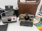 Vintage Polaroid Instant Land Camera 101   One Step Sonar Lot W  Cases Manuals