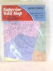 Vintage Hammond Wall Map Lot World   Usa 50  X 33 
