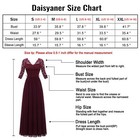 Women s Cocktail Party Half Sleeve Bridesmaid Ball Gown Lace Evening Dresses