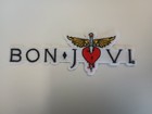 Bon Jovi Logo 4 5 X 1 5 Inch Iron On Patch