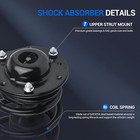 Front Rear Complete Struts W coil Spring Assembly Compatible With Chevy Malibu 2