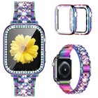  Compatible For Apple Watch Band With Screen 40mm series 6 5 4 se  Colorful