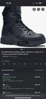 Ace Tactical Water Proof Steal Toe Boots Men s  Size 10