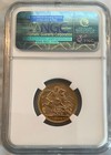 Australia 1909 M Sovereign  King Edward Vii  Ngc Ms 62  Gold