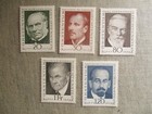 Liechtenstein  Scott  447-451  Mnh