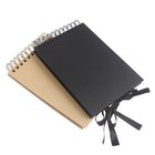 Photo Album 80 Black Pages A4 Scrapbook Memory Book Diy Wedding Birthday Gift