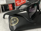 Ray-ban Justin 4165 Sunglasses Matte Black Frame grey Gradient Polarized 54-16
