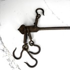 Antique Hanging Sliding Balance Scale Trappers Meat Tobacco Cotton Old Vintage