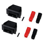 2x For Anderson Plug 30 45a 600v Fixed Mounting Bracket Panel Outdoor Power Plug