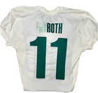 Charles Favroth Oregon Ducks Game Worn Used Jersey 2003 Vtg Nike  11 White Uo