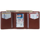 Alpine Swiss Men s Leon Rfid Trifold Pocket Wallet     Genuine Leather Wallet For