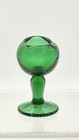 Antique John Bull Emerald Green Glass Eye Wash Cup Patent Aug 14  1917 