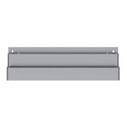 36 In  Double Tier Stainless Steel Speed Rail