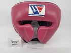 Winning Boxing Headgear   Cup Guard L Dark Pink Co-fg-2900 Co-cps-500 Japan New