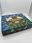 Casino Night 4-in-1 Complete Game Set W  Felts Wheel 100 Chips Dice Brybelly