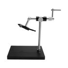 Portable Stainless Steel Rotary Vise For Fly Tying With Integrated Base Support