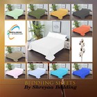 1000tc Hotel Egyptian Cotton Flat Bed Sheet 2 Pillow Case Us Sizes All Color