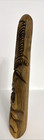 Hand-carved Hawaiian Tiki God Maui Hawaii Faceted Woodgrain Statue 1999 12 