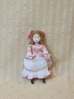 Vintage Young Girl Miniature Doll For Dollhouse