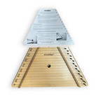 First Act Wood Lap Harp Zither With 10 Song Sheets
