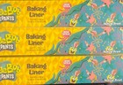 Spongebob 3pk Baking Liners - Nib Sz 9 8ft X 11 8 In- Non Stick