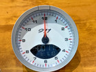 Porsche Design 911 Speedometer Tachometer Tabletop Battery Alarm Clock Porsche