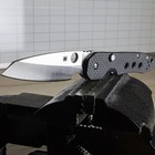 Spyderco Smock 3 39  S30v Satin Plain Blade Carbon Fiber g10 Handle C240cfp