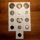 Silver World Coins Lot  13 Silver Coins  103 Grams   