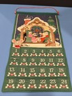 Vintage Avon 1987 Mouse Santa Mrs Claus Christmas Advent Countdown Calendar Nm