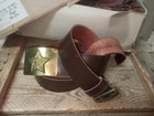 1pcs Ussr Soviet Army Uniform Belt Brass Buckle Russian Army Belt  Size 2  New