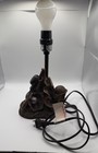 Vintage Sports Table Lamp Baseball Football Basketball Soccer Resin 10    Man Cave