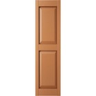12 w X 59 h Lifetime Vinyl  Standard Two Equal Panels  Raised Panel Shutters    