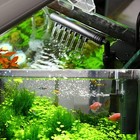 Aquarium Filter Small Betta Fish Tank Filter For 2-15 Gallon Silent 4-in-1