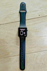 Apple Watch Series 3 38mm Space Black Stainless Steel Case With Black Sport Band