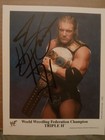 Triple H Signed D-generation X 8x10 Photo Wwe Wwf Autograph Auto