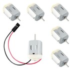 6pcs 3v Dc Motor 130 Micro Motor Mini Electric Motor With Wire For Diy Model 