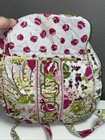 Vera Bradley Quilted Backpack Floral Adjustable Strap School Travel 12 
